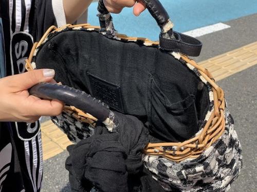 エバゴスのカゴバッグ