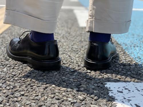 オールデン×ビームスプラスのプレーントゥ