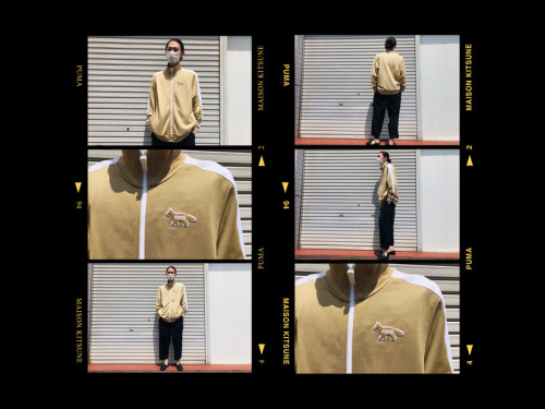 コラボ・別注アイテムのMAISON KITSUNE×PUMA
