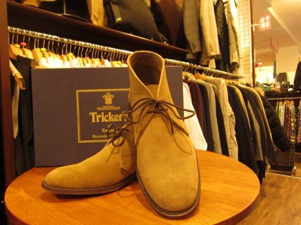 【最終値下げ】Trickers  KATO'/AAA　スエードチャッカーブーツ