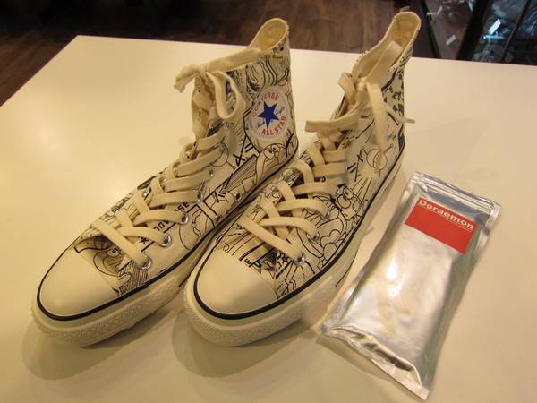 名作アニメとファッションのコラボレーション Converse コンバース の限定モデルスニーカーが新入荷致しました 13 03 09発行