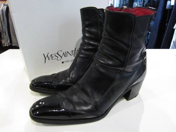 【本物保証】靴YSL イヴ・サンローラン ブーツ www.skippackitalianmarket.com
