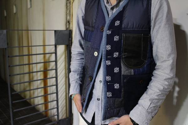 JUNYA MAN×DUVETICA/ジュンヤマン×デュベティカ。パッチワーク JUNYA MAN×DUVETICA/ジュンヤマン×デュベティカ。パッチワーク