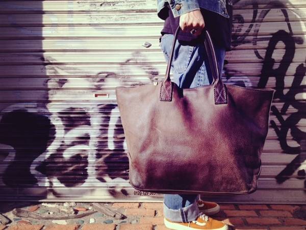 visvim leather homer tote （L）トート バッグ レザー bag