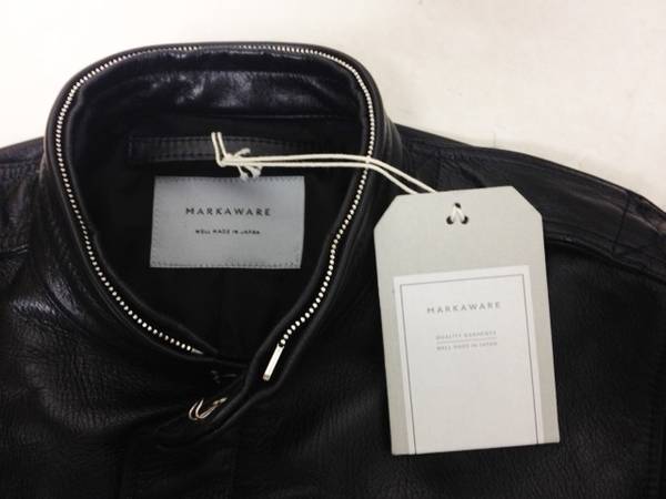 MARKAWARE!!!ホースハイドレザージャケット!!!!!![2017.01.17発行