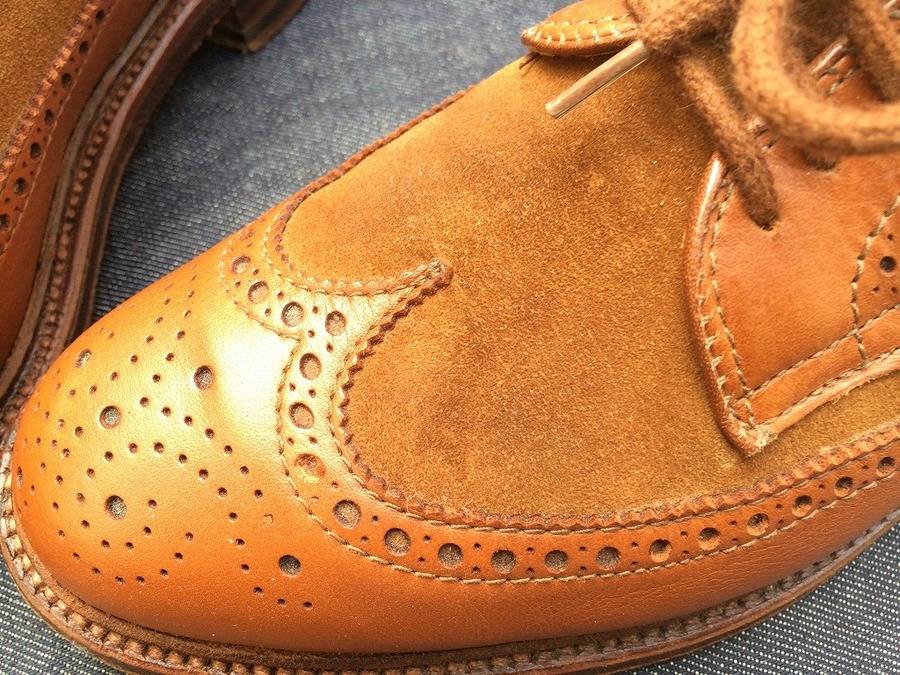 【Kazu 】ALDENレザーソウル別注 スエード ウィングチップ 9D 革靴の王道”Alden/オールデン”とのコラボシューズ入荷!!!![2017.06.20