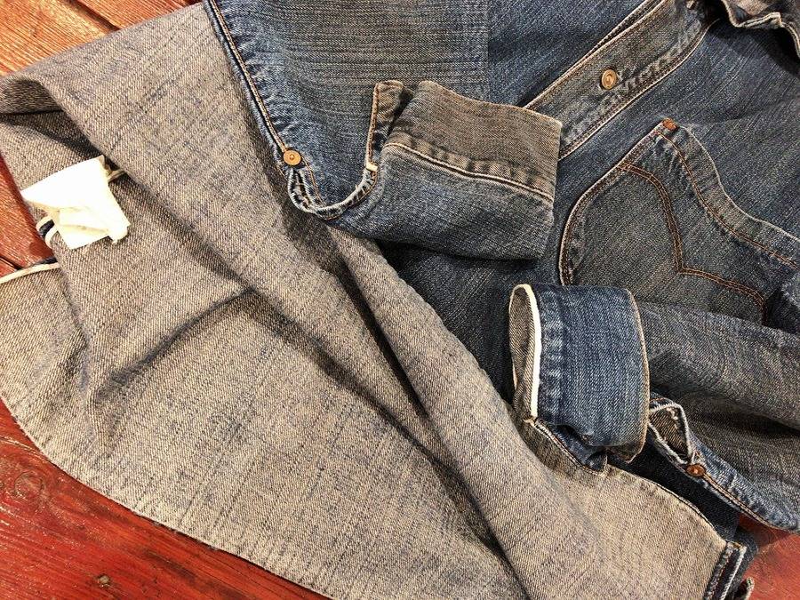 LEVI'S LVC  1901S NO.2デニム　デニムサックコート 40