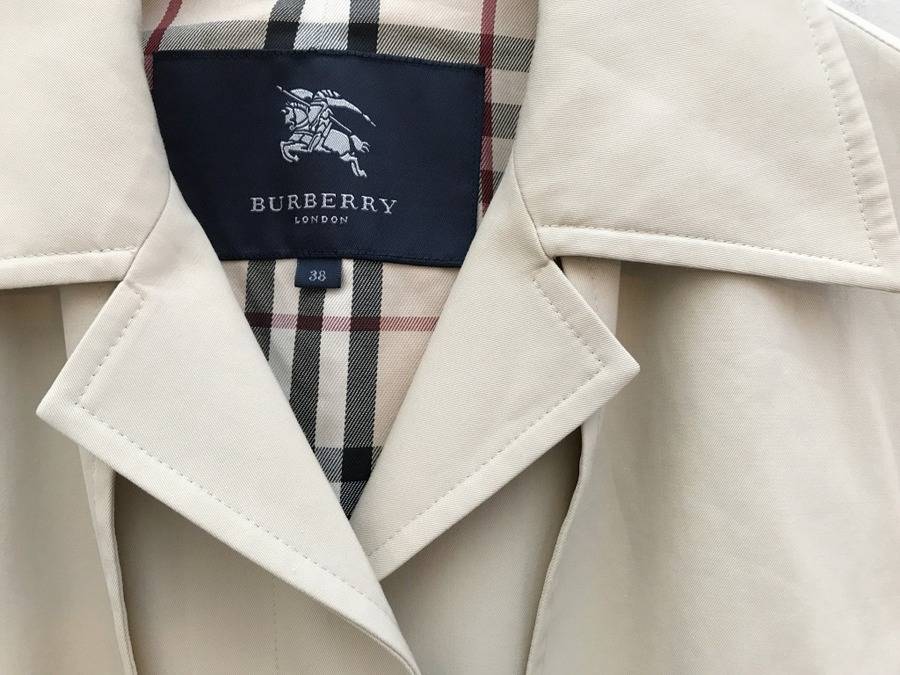 Burberry モッズコート サイズ38 ネイビー （バーバリー コート