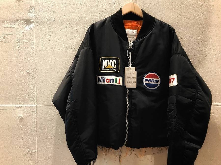doublet/ダブレット17AW-カットオフボンバージャケット【新宿、渋谷 