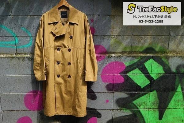 シルエットに特徴が！！「UNUSED/アンユーズド」のコートをご紹介