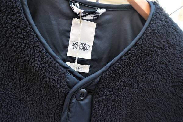 Ystdy's Tmrrw フリースボアピーコート これから注目のナチュラルブランドystrdy's tmrrw」入荷！【新宿