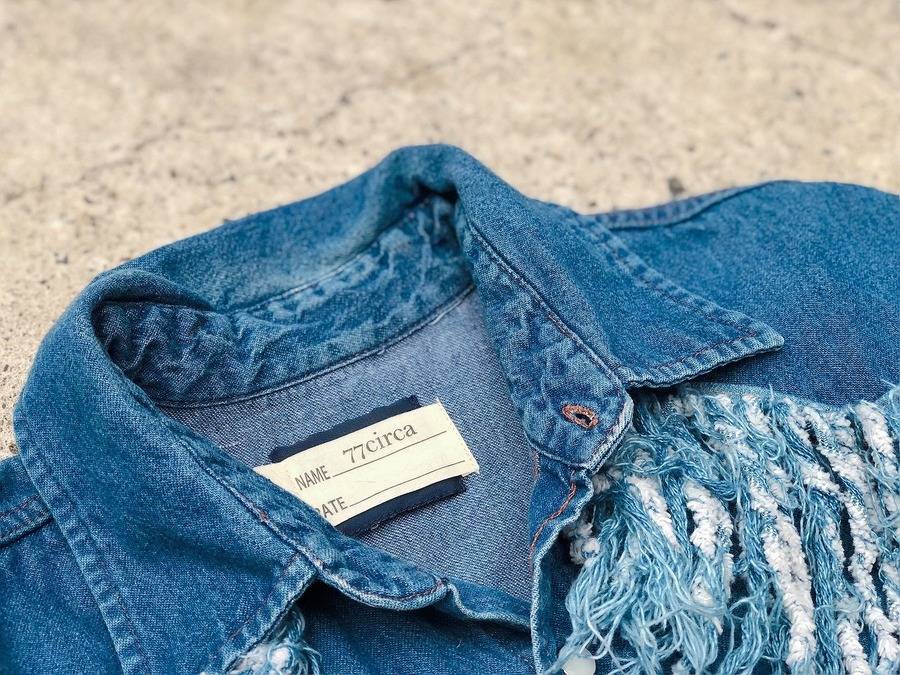 77circa デニムリメイクジャケット 77circa ナナナナサーカ デニム