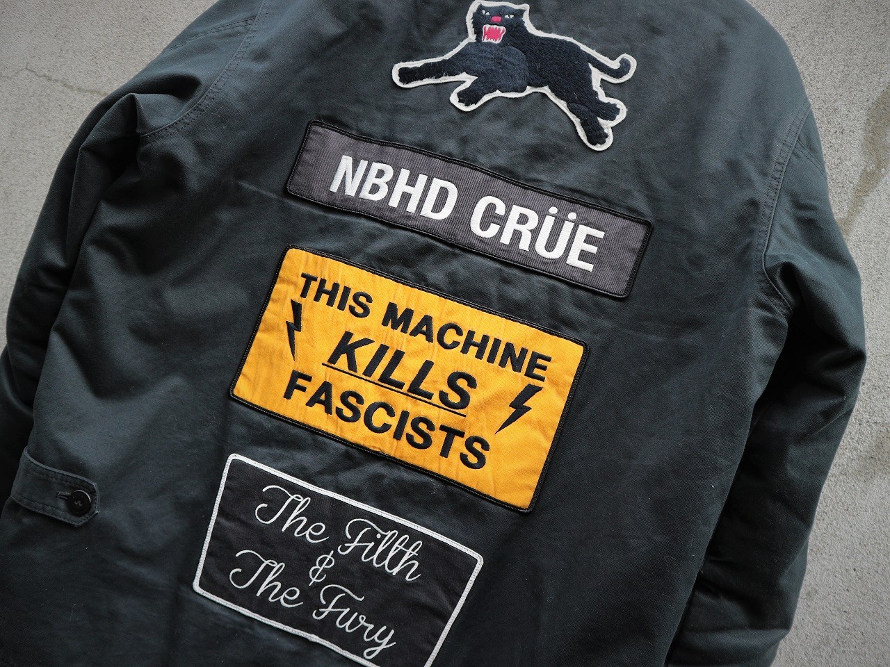 NEIGHBORHOOD/ネイバーフッド】17AW、大量ワッペンジャケット の
