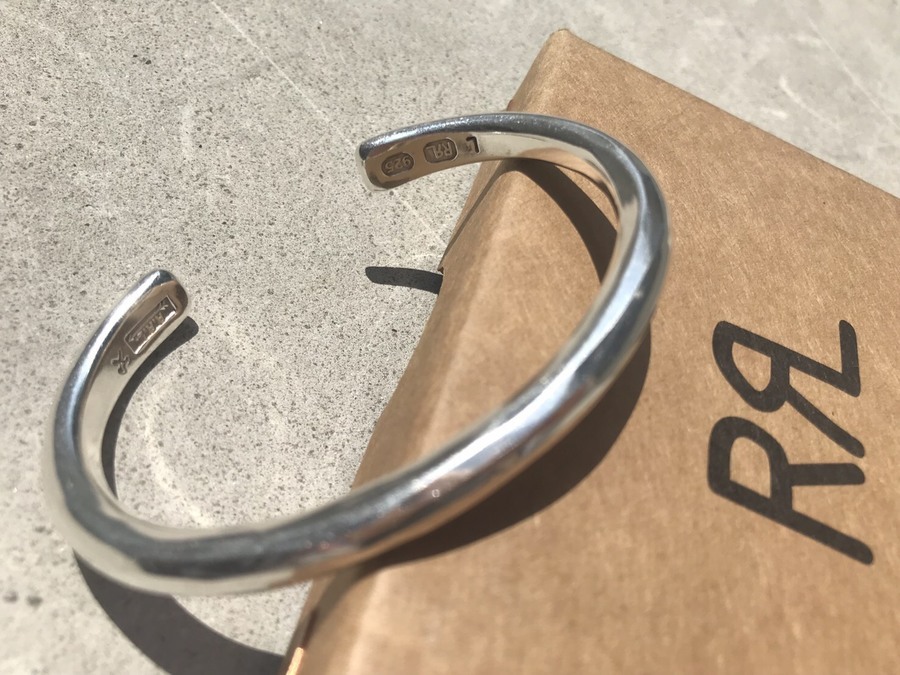 RRL/ダブルアールエル】よりHammered Sterling Silver Cuff／ハンマー