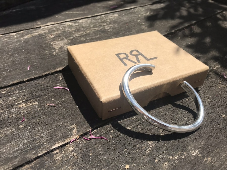 RRL/ダブルアールエル】よりHammered Sterling Silver Cuff／ハンマー