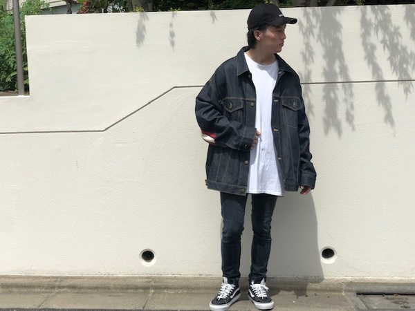 FACETASM  RIB DENIM JACKET