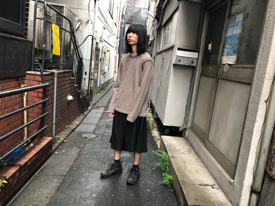 KIDILL / キディル より Wide leg wool-Blend Short / ワイドレッグ