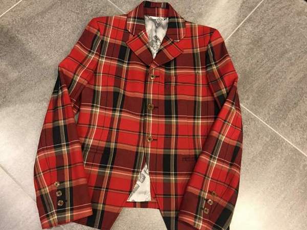 最終価格】Vivienne Westwood チェックジャケット インポート-