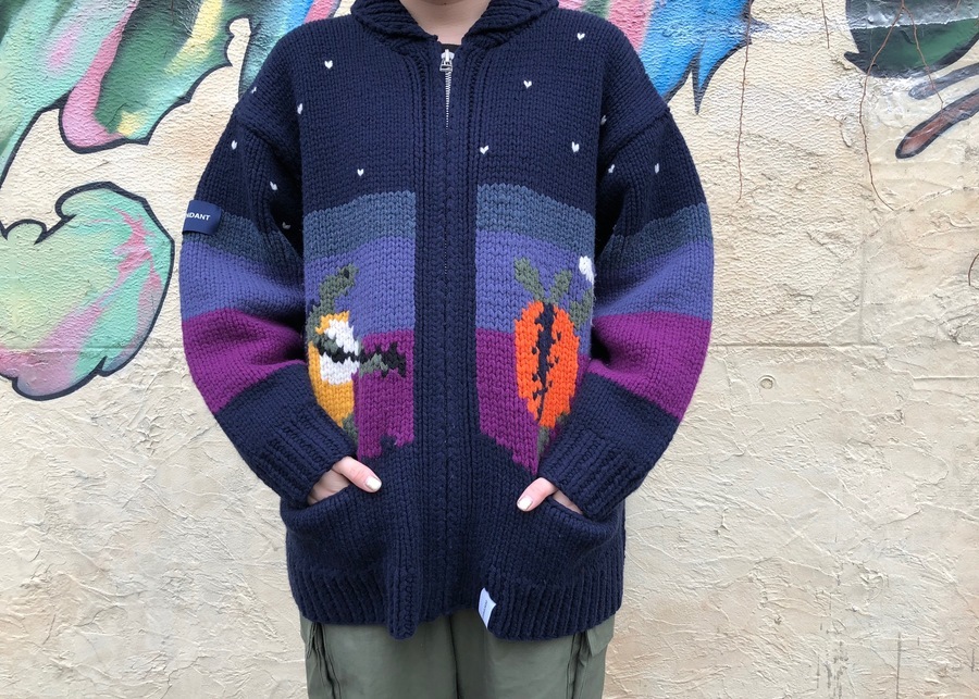 DESCENDANT☆SMANCHOT COWICHAN KNIT☆カウチン