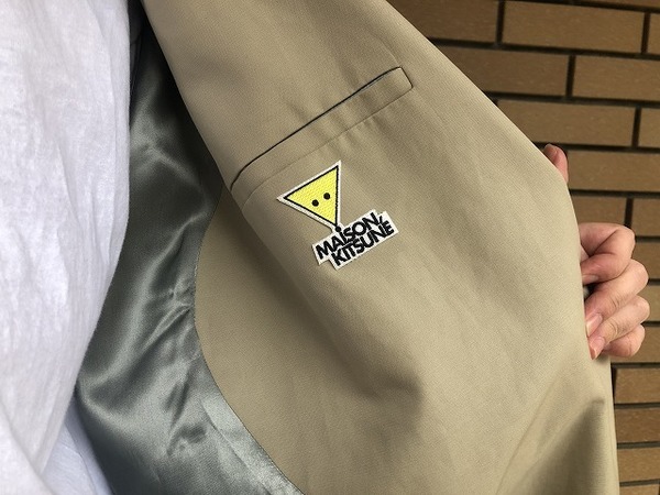 MAISON KITSUNE( メゾン キツネ ) からラップコートが入荷致し MAISON KITSUNE( メゾン キツネ ) からラップコートが入荷致し