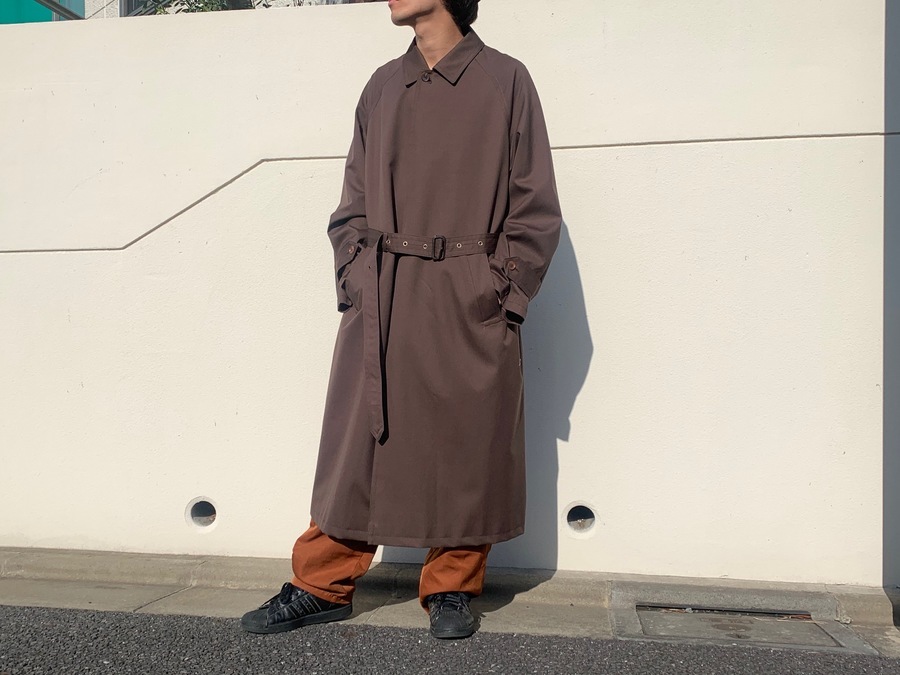 AURALEE 18AW ライトウールモヘアステンカラーコート