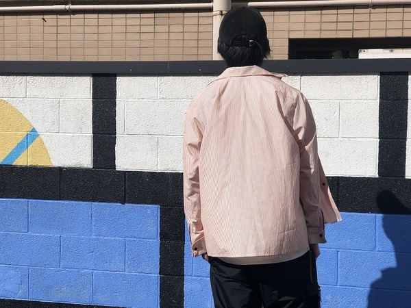 エクルベージュ SUNSEA / サンシー RED STRIPE GIGOLO SHIRT 