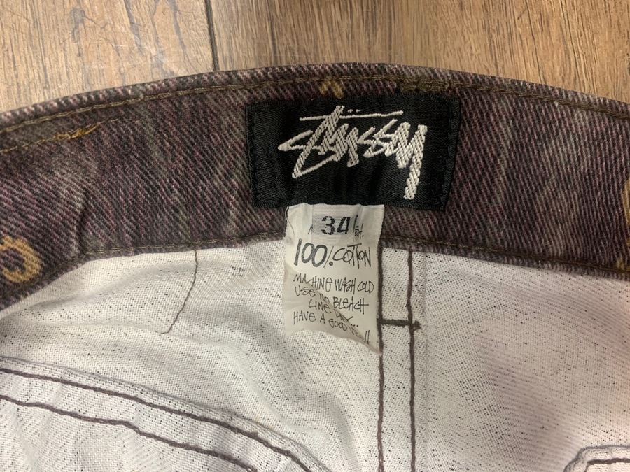 【激レア】80s OLD stussy 初期 総柄