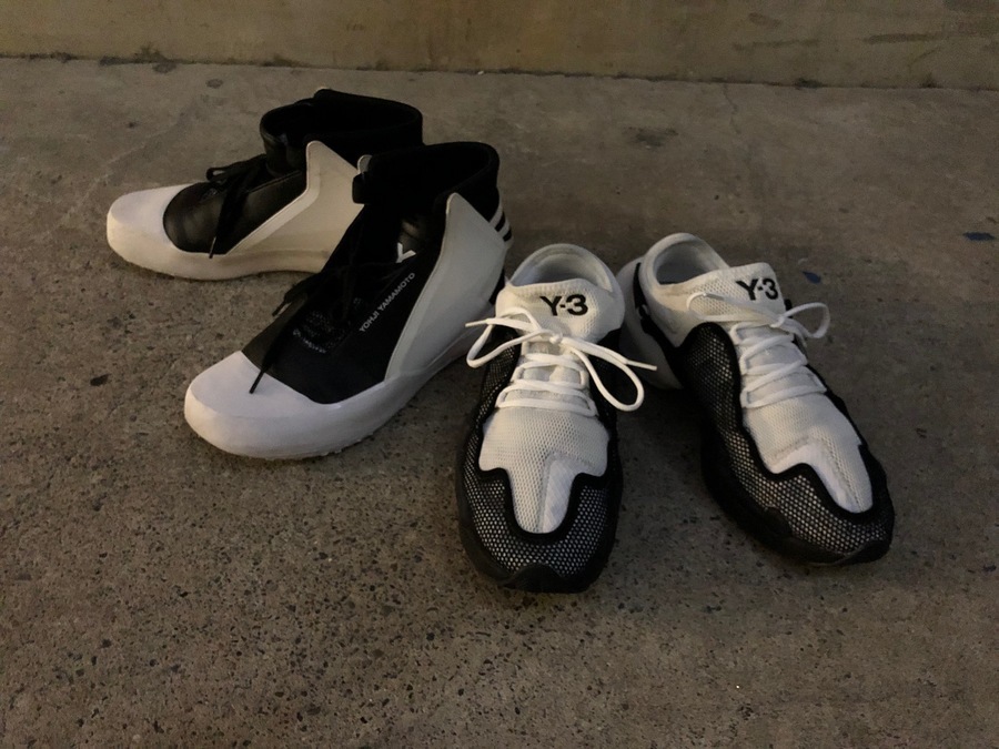 Y-3 ワイスリー BYW B-Ball ハイブリッド スニーカー Adidas Y-3 Men BYW Bball white black