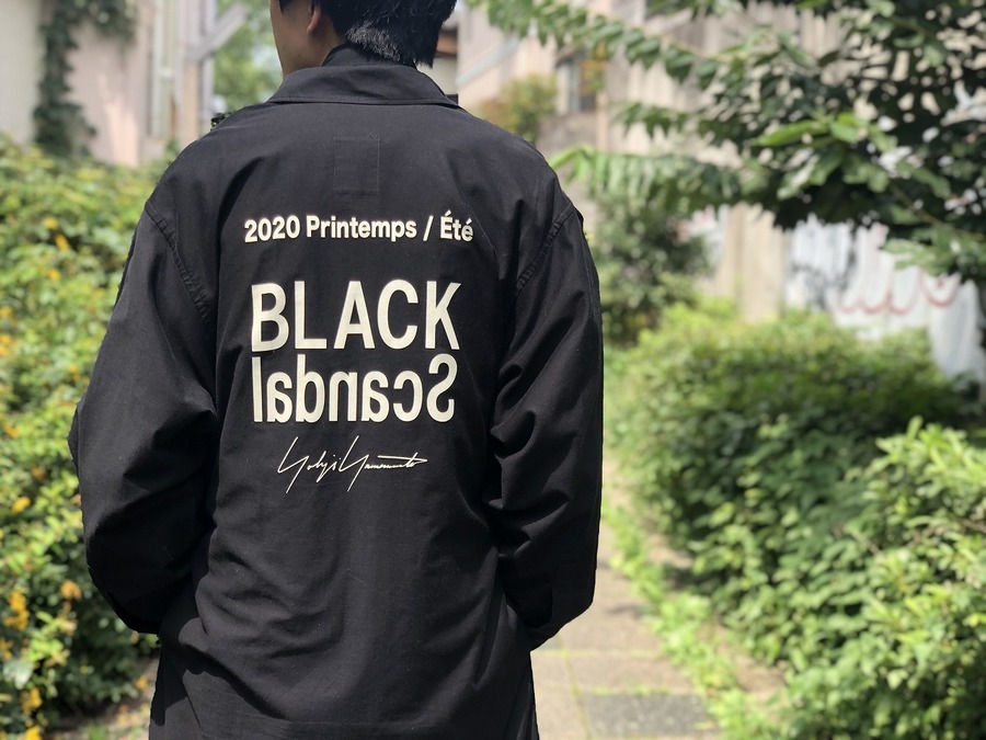 Black scandal yohji yamamoto スタッフコート シャツ セール