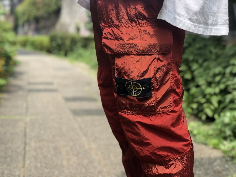 stone island リップストップ　ナイロンパンツ