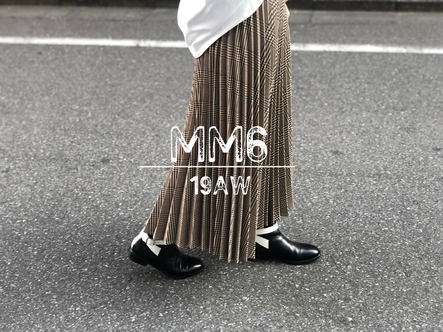 MM6プリーツロングスカート
