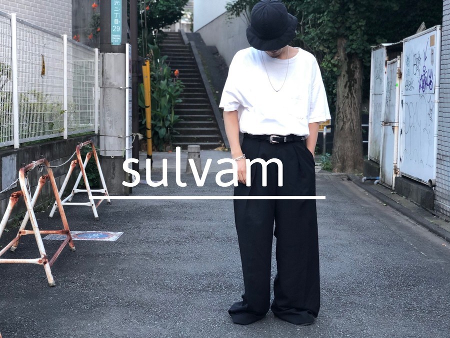 ファッションなデザイン sulvam sulvam パンツ パンツ - www.lungmaker.com