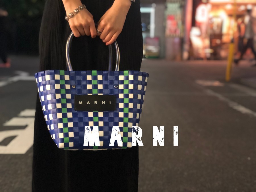 【新品】マルニ MARNI フラワーカフェピクニックバッグ