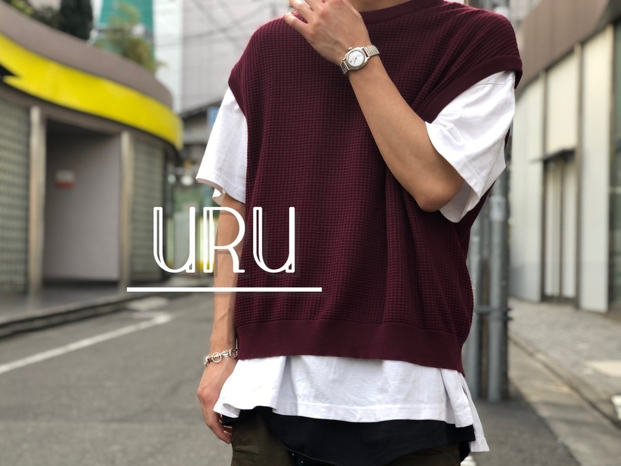 URU KNITVEST ニットベスト 19SS 【限定】