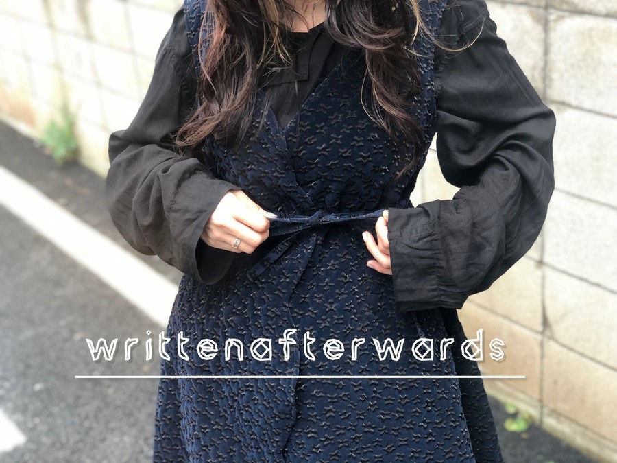 writtenafterwards/リトゥンアフターワーズ】よりベルベットフラワー 