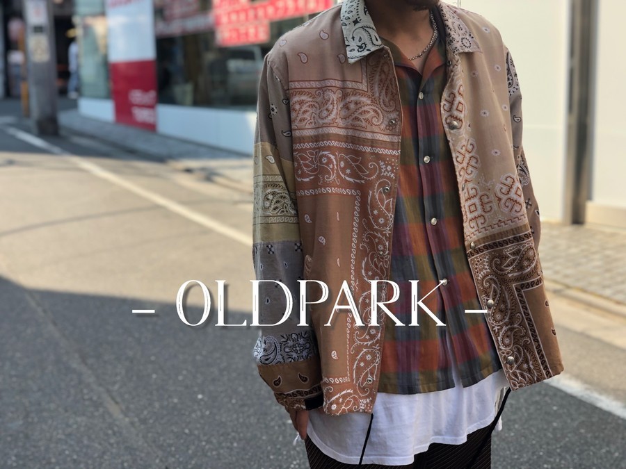 【M】OLD PARK BANDANA COACH JACKET