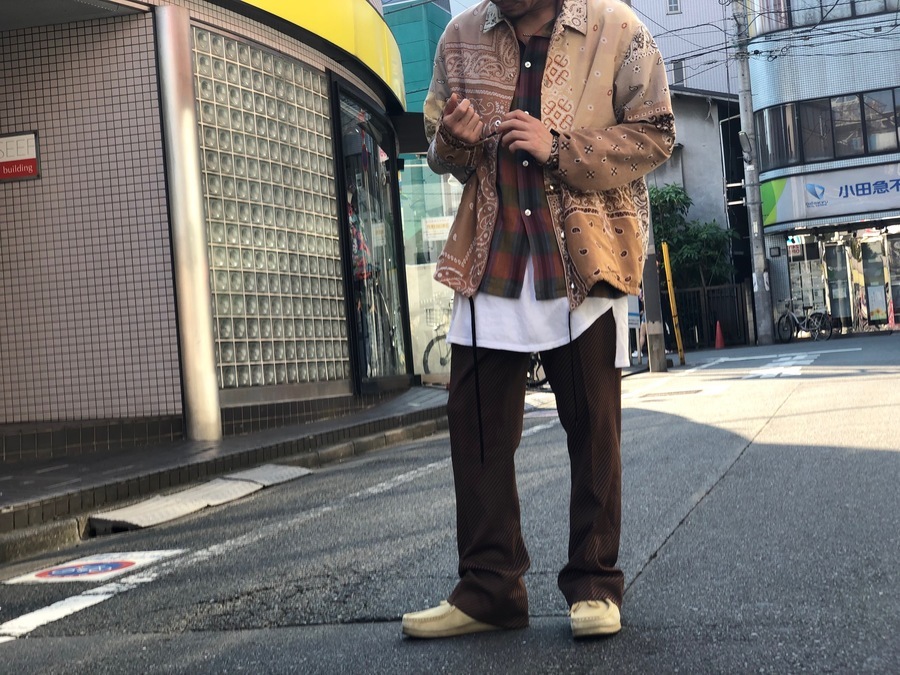 【M】OLD PARK BANDANA COACH JACKET