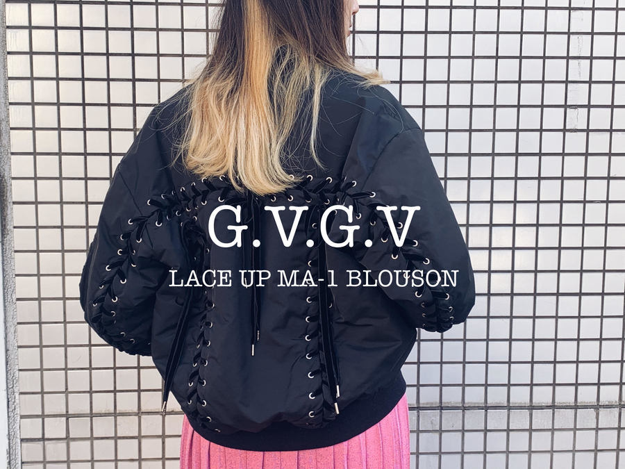 G.V.G.V.  ☆2018☆lace up MA-1