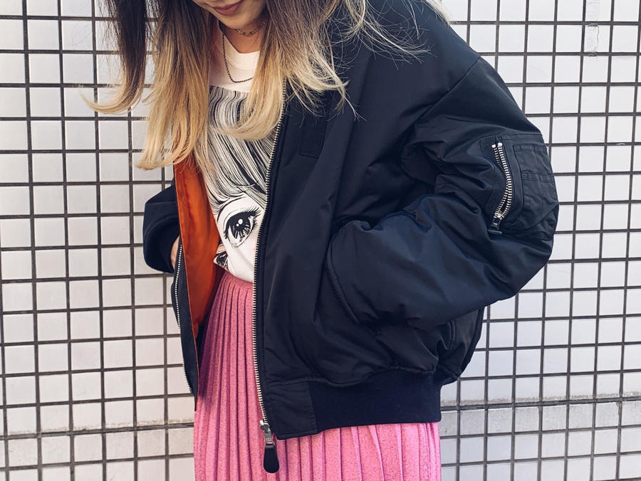 G.V.G.V / ジーヴィージーヴィー 】ド定番アイテム【 LACE UP MA-1 G.V.G.V / ジーヴィージーヴィー 】ド定番アイテム【 LACE UP MA-1