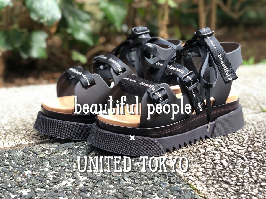 beautiful people × UNITED TOKYO別注コラボサンダル