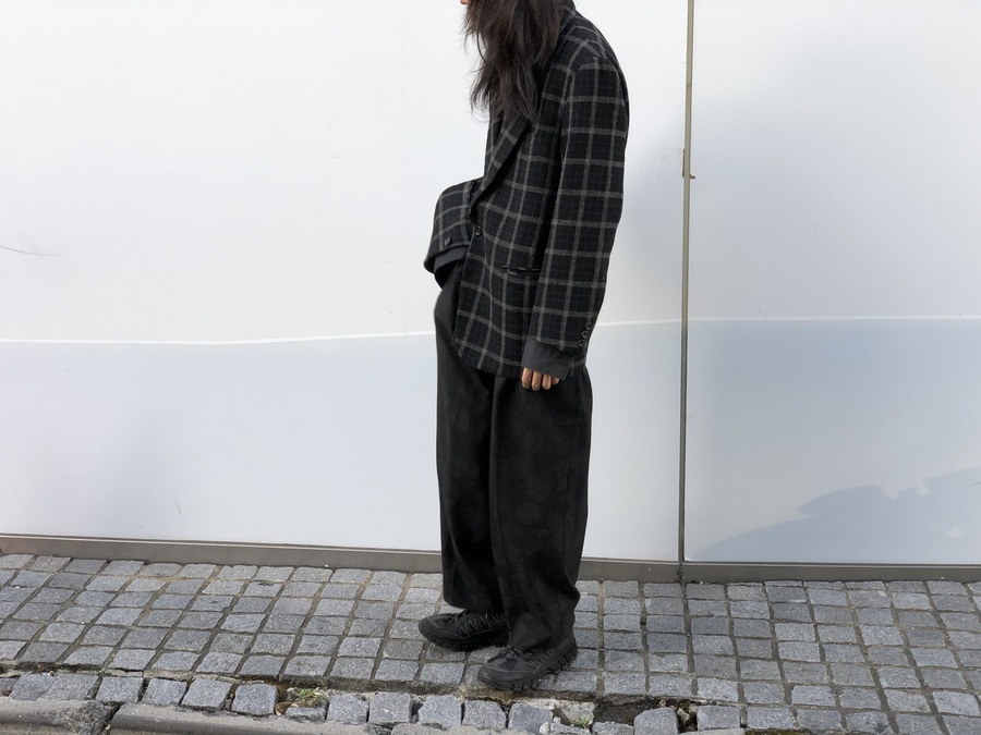 tricot COMME des GARÇONS ウールジャケット チェック M ベストセラー 商品ファッション - tricot COMME des GARÇONS ウール