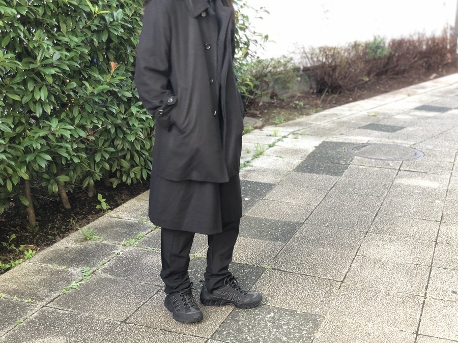 COMME des GARCONS HOMME PLUS ステンカラーコート-