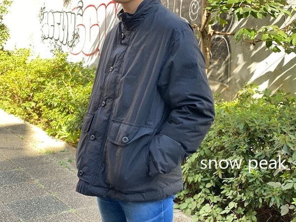 SNOWPEAK/スノーピーク】からIndigo C/N Down JKが入荷致しました