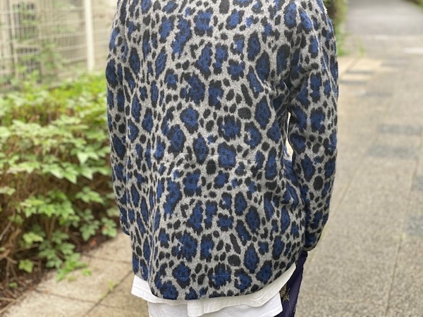 Sacai/サカイ】よりデザイン性豊かなレオパードウールジャケットが入荷