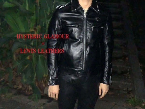 HYSTERIC GLAMOUR × LEWIS LEATHERS】よりドミネータースタッズ ...