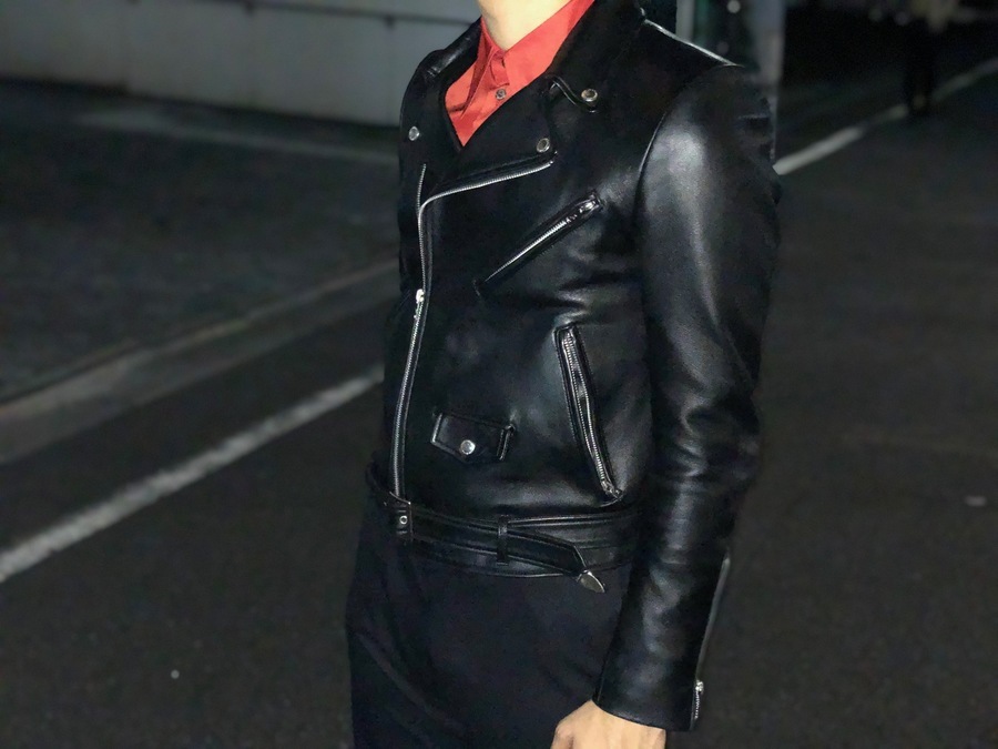 JOHN LAWRENCE SULLIVAN】より才色兼備なラムスキンバイクズジャケット 