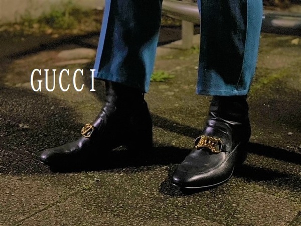 GUCCI/グッチ】よりまだ記憶に新しいチェーンブーツが入荷致しました