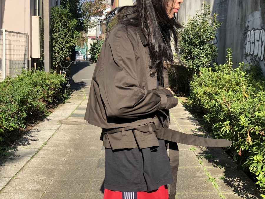 TOIRONIER/トワロニエ 18aw レイヤードトレンチコート GARDENに「Toironier」×「DICKIES®」のレイヤードトレンチコート