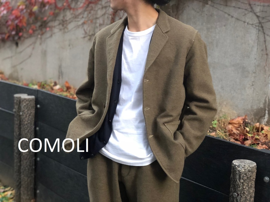 COMOLI/コモリより日本人に合ったルーズシルエットなセットアップが