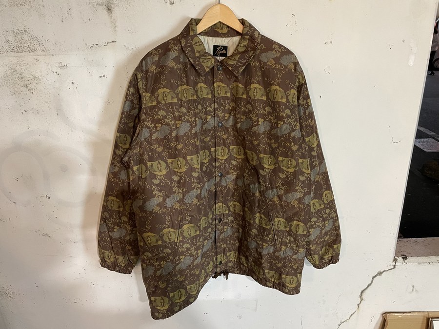 日本最大の 美品 needles トラックジャケット 総柄 ブラウン トラック